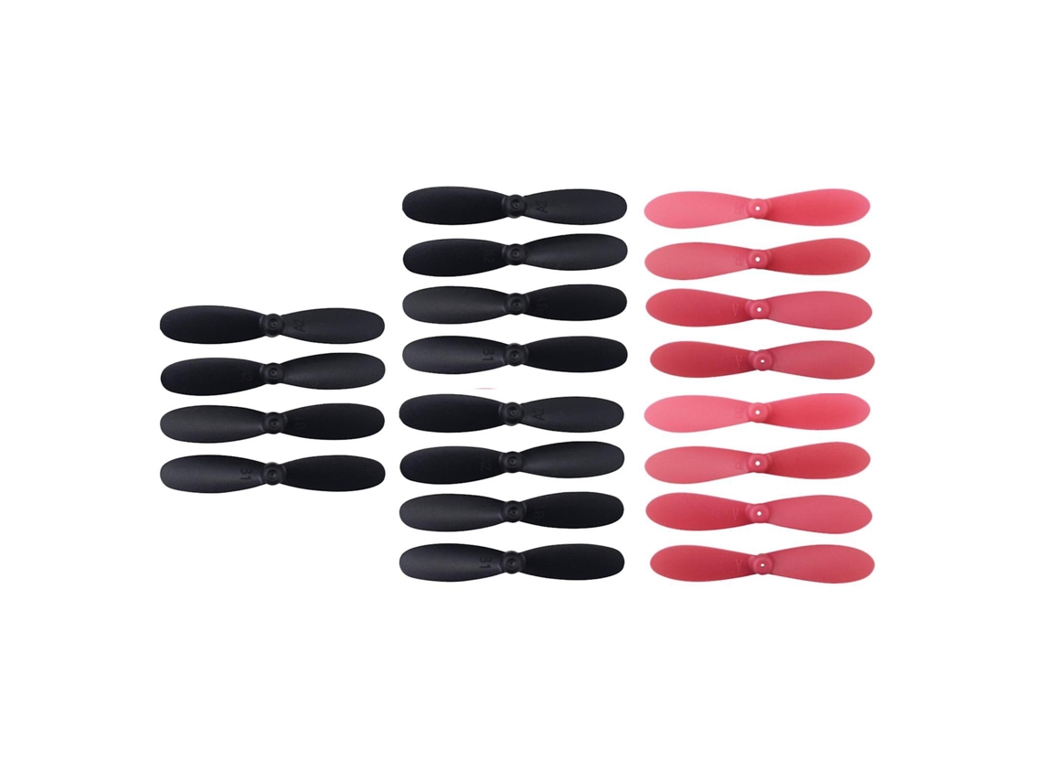 20 Peças De Mini Hélices Para Drone Rc, Lâminas Para Drone Modelo Hs190 Rc Slowmoose (c)