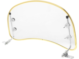 Defletor De Para-brisa Retrô Para Scooters E Ciclomotores, Proteção Contra O Vento.