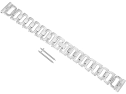 Pulseira Metálica Em Formato De D Compatível Com Pulseiras Reposição