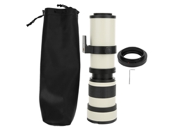 2026 lente de Enfoque Manual Zoom 420‑800mm Teleobjetivo para Cámara