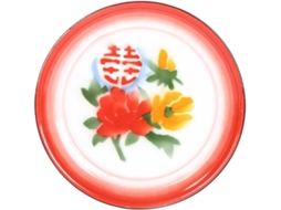 Travessa De Servir Em Esmalte Estilo Chinês, Resistente Ao Desgaste, Prática Para Frutas.
