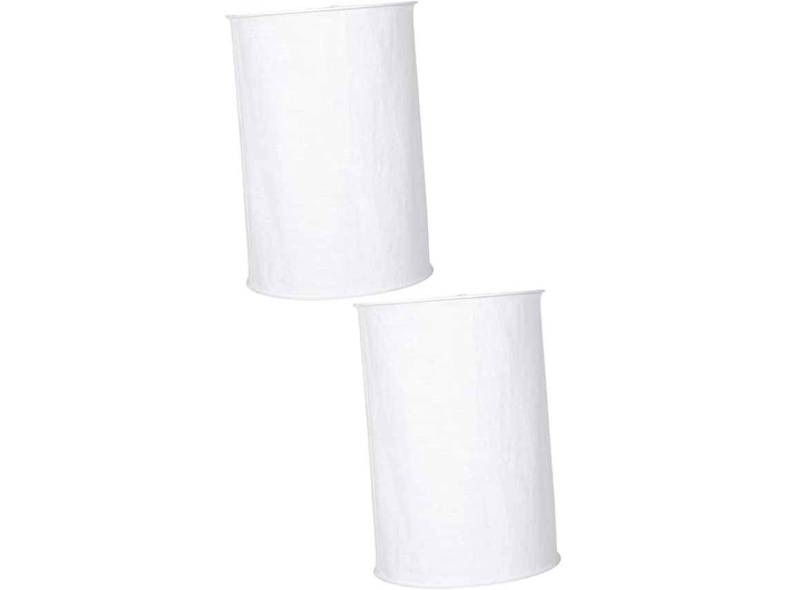 Conjunto De 2 Luminárias Pendentes Modernas Para Sala De Estar, Brancas