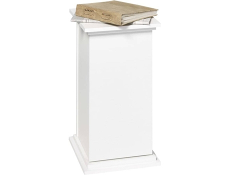 Mesa de apoio com porta 57,4 cm branco