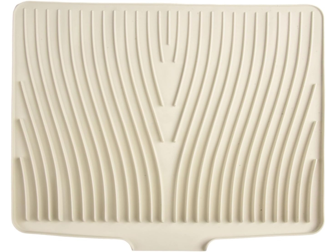 Tapete De Silicone Para Secar Louça Com Design Inclinado Drenagem, Antiderrapante, Resistente Ao Calor, Ideal Para