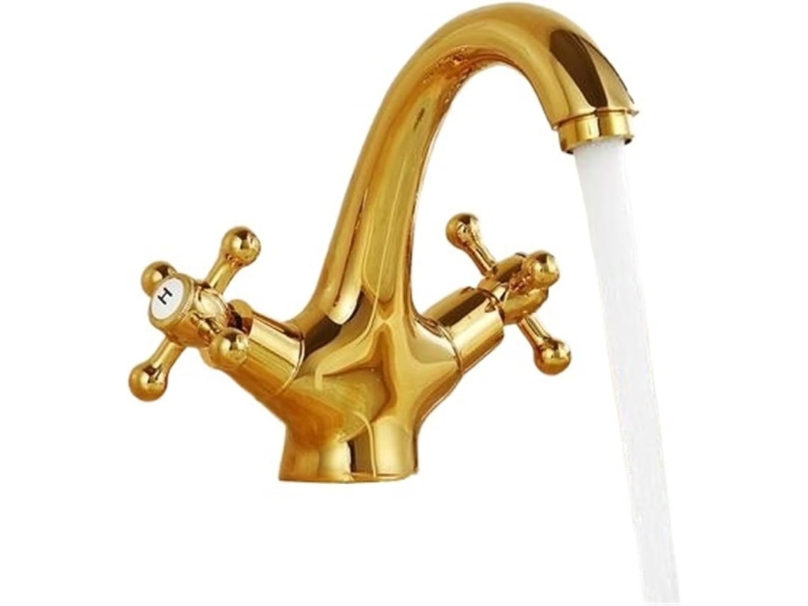 Torneira Antiga Para Banheiro E Torneira Cold Crane Em Bronze Escovado, Torneira Preta Salan Swan.