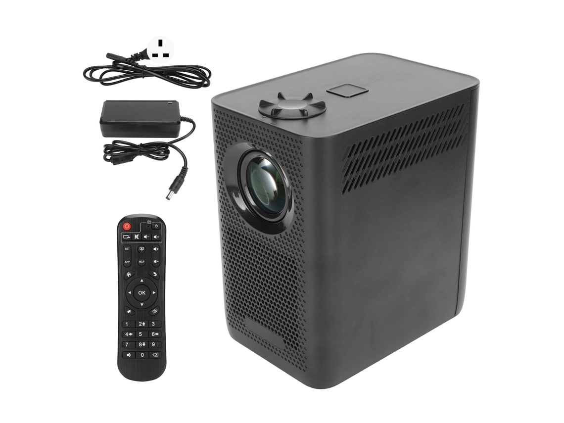 Projetor portátil 4K EOOCOO, decodificação, 120 lumens