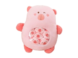 Almofada De Dormir Ehstmind Pelúcia Fofa Capivara Casa Bonecas Forma Multicor (30x30x20)