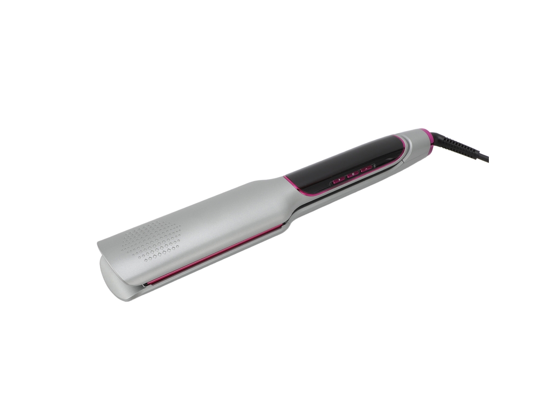 2026 plancha de Cabelo com Display Lcd Controle de Temperatura Profissional 2 em 1 Plancha e Rizador para Salão e Lar