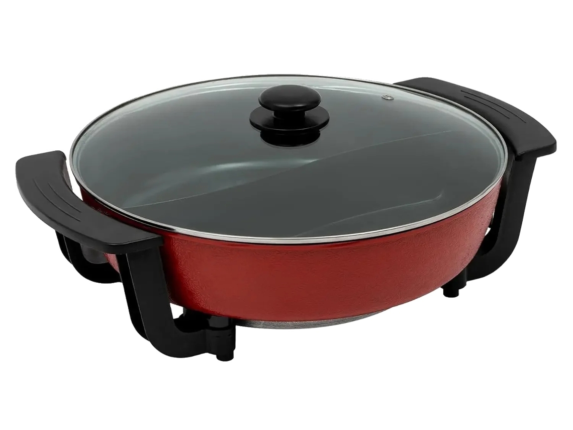 Panela Elétrica, Capacidade De 6 L, Aquecimento Rápido, Vermelho Oem
