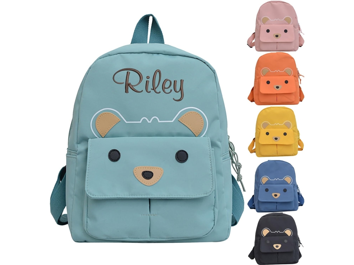 Mochila Bordada Para Bebês, Escolar Personalizada Meninos E Meninas, Crianças, Presente