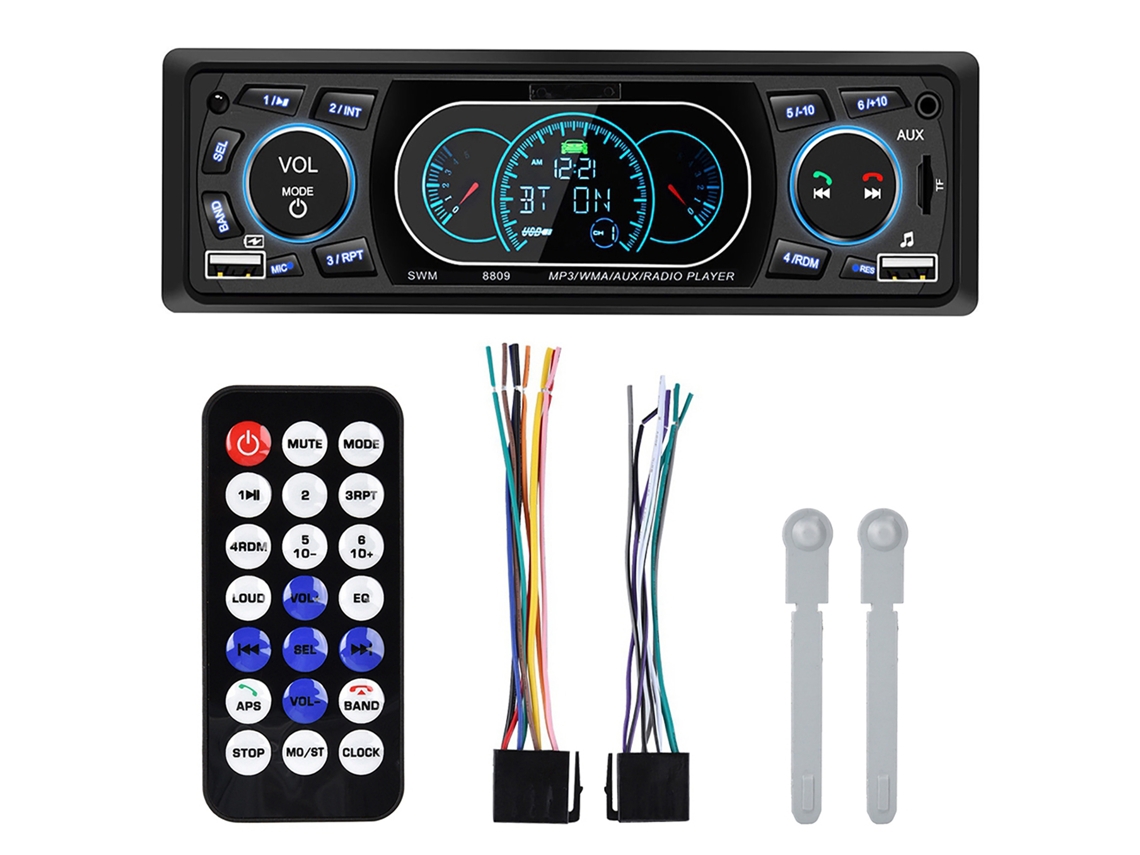Reprodutor Mp3 Fm Bluetooth Carregamento Rápido