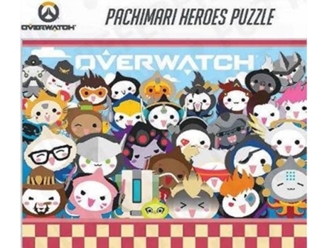 Livro overwatch: pachimari heroes puzzle de compiled by blizzard entertainment (inglês)