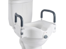 Assento Elevado Para Sanita 127mm Com Braços Acolchoados Carga 136kg Tekmaquinas