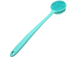 Escova De Banho Silicone Ultechnovo Com Cabo Longo, Escova Corporal Para Banho E Chuveiro