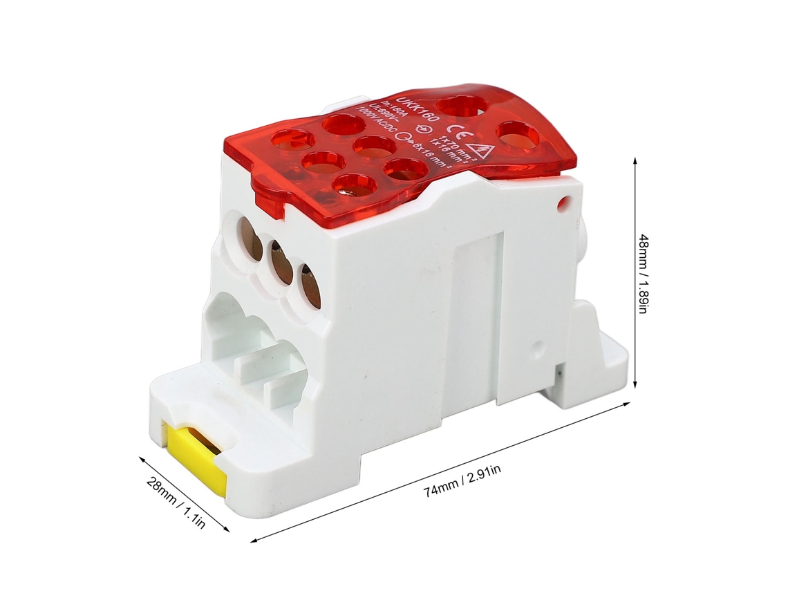 Laxiscreed Caixa De Distribuição Para Terminal Até 690v E 160a Para Instalações Elétricas