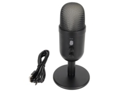 Microfone Usb Condenser LAXISCREED Rgb Efeito Reverb