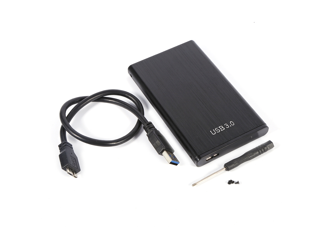 Gabinete externo USB 3.0 para HDD/SSD, instalação sem ferramentas