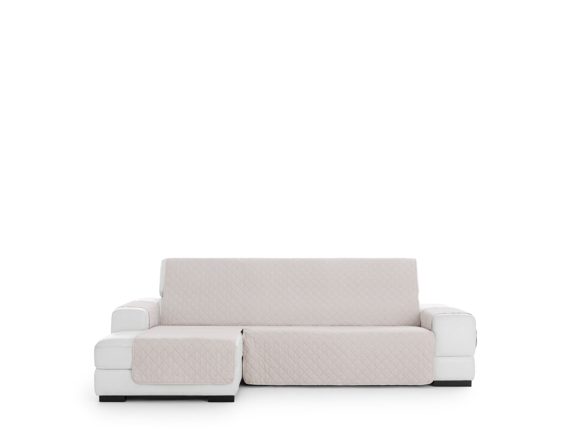 Capa para chaise longue de braço curto esquerdo EYSA MONTBLANC Bege 100 x 110 x 240 cm