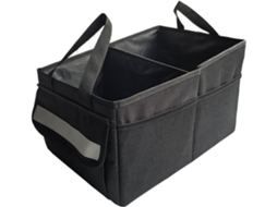 Organizador de Bolsas Automotivas com Diversos Compartimentos e Bolsa de Armazenamento