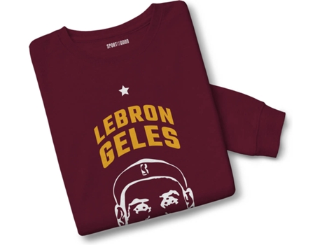 Sweatshirt Misturas Lebron Lakers SPORT IS GOOD (Bordeaux - XL)