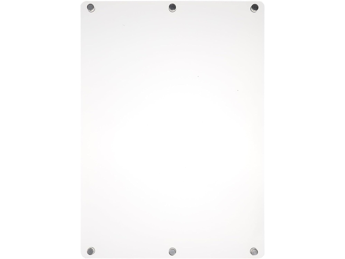 Quadro Magnético Para Refrigerador Planejador Prático Em Acrílico Effaçable À Sec Surface Lisse E Fácil De