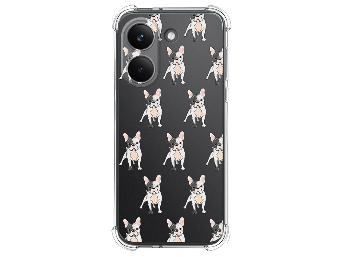 Capa Tumundosmartphone De Silicone À Prova De Choque Para Xiaomi Poco X8 Pro 5g Design De Cachorro 12 Desenhos