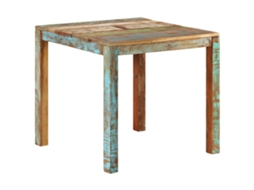 Dining Table, Dining Tables Vidaxl Multicolor Madeira (82 X 80 X 76 Cm)