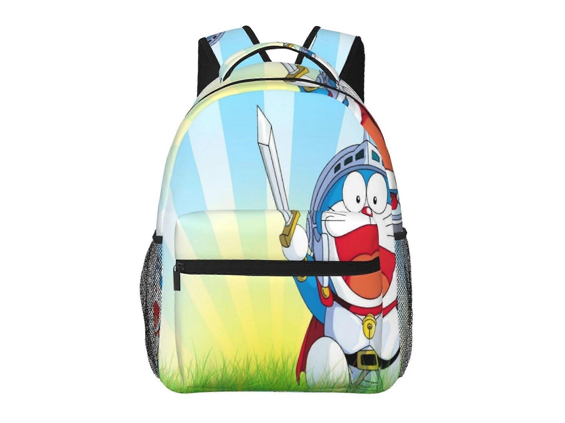 Mochila Doraemon Para Escola E Trabalho, Leve E À Prova Dágua, Mochila Estilosa Para Estudantes E Adultos G66 Olysi Shop