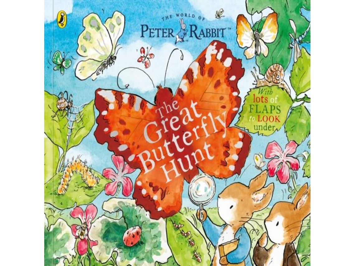 Livro Peter Rabbit The Great Butterfly Hunt de Beatrix Potter (Inglês)