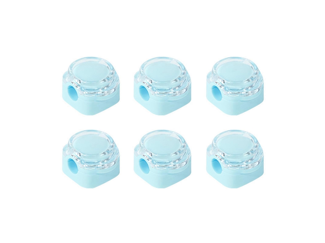 Lurelia Organizador De Cabos, 6 Unidades, 22x22x11mm, Ligação Magnética