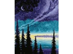 Kit De Pintura De Diamantes 5d 2025 Para Adultos E Crianças, Árvore Estrela Arte De Cristal Diy 30x40cm