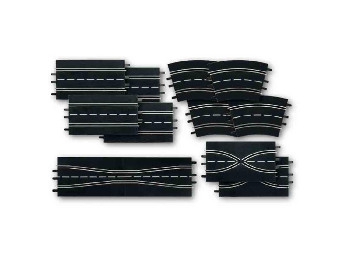 Carrera Evolution Ausbauset (4ger./2spurw./2eng./4kur.)26956 (26956)