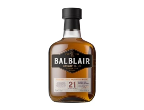 Whisky Single Malt BALBLAIR 21 Anos Sem Álcool (0.7 L - 1 Unidade)