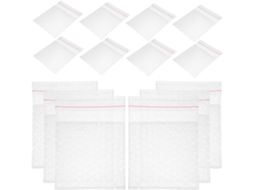 Saquetas De Embalagem Para Bulles Com Fermeture Autocollante Double Couche Em Pe Colis Solide Lors Denvoi Et