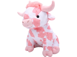 Vaquinha De Pelúcia Rosa, Boi Das Terras Altas Ultramacio Para