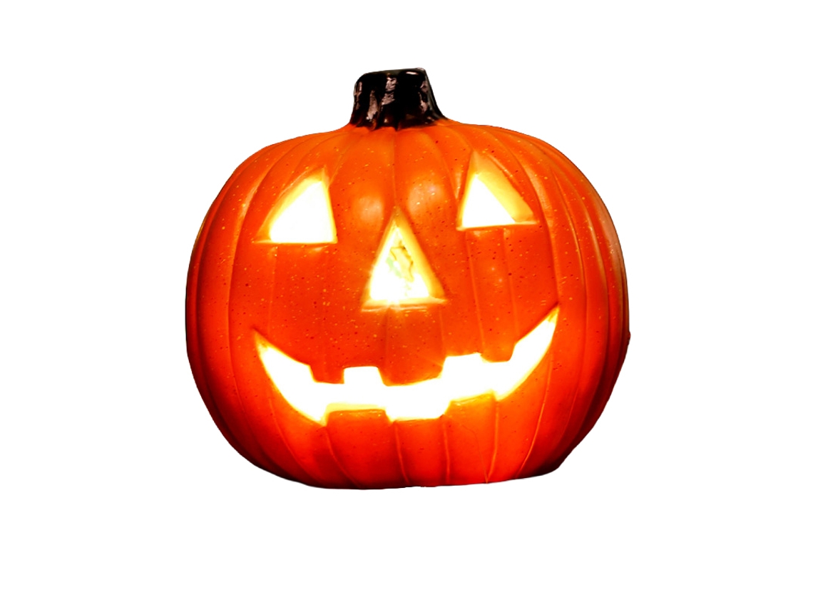 Laxiscreed Placa Decorativa De Halloween Com Abóbora Lumiosa Para Jardim E Festa, 8 Polegadas