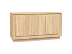 Sideboard, Sideboards Vidaxl Marrom Madeira Processada (n/a)