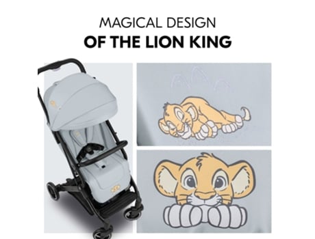 Carrinho De Bebê Hauck Travel N Care Simba Disney Edição Especial