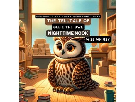 Livro The Telltale of Ollie the Owls Nighttime Nook de Wise Whimsy (Inglês)