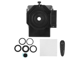 Teleprompter EOOCOO para Câmera SLR com suporte para filmagem horizontal