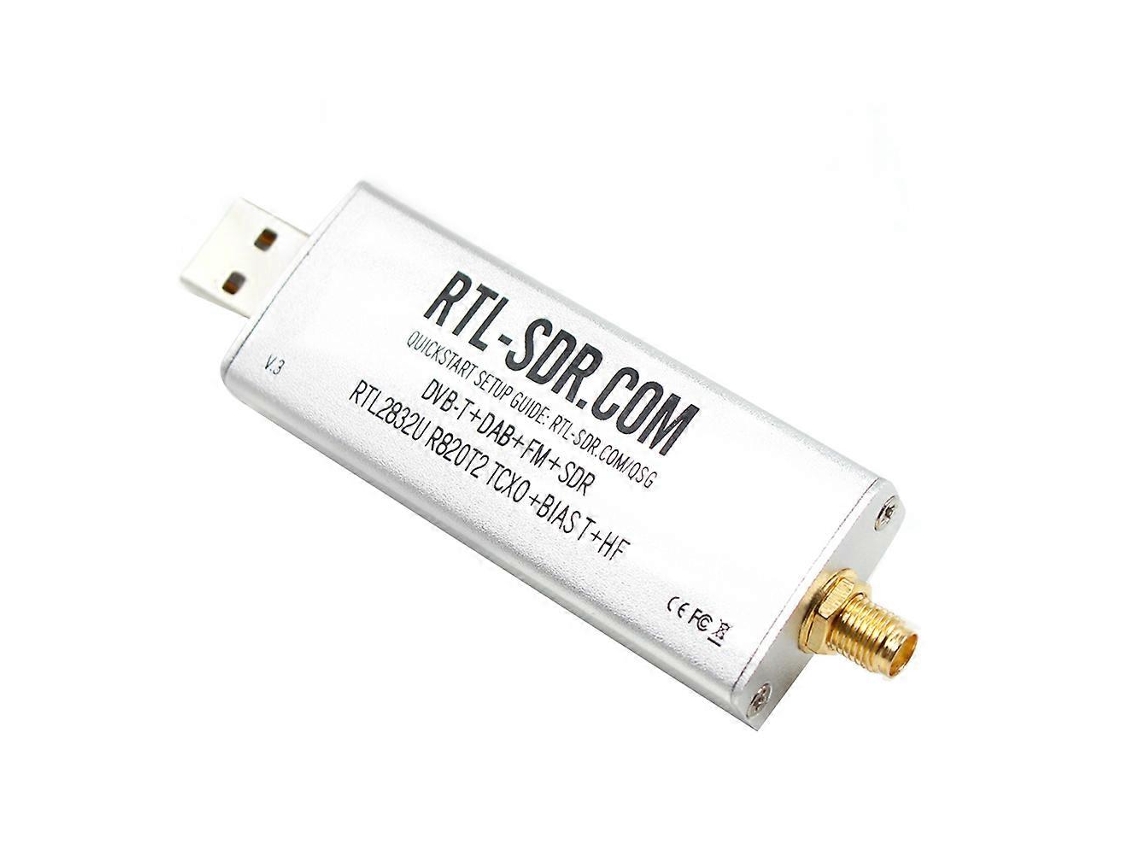 Sistema De Comunicação Rtlsdr Sdr V3 R820t2 Rtl2832u 1ppm Tcxo