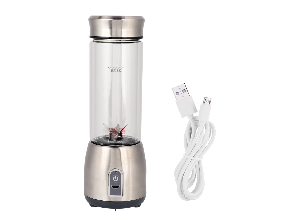 Laxiscreed Espremedor Elétrico Usb Para Sucos E Milkshakes, Mini Portátil, Compacto E Prático