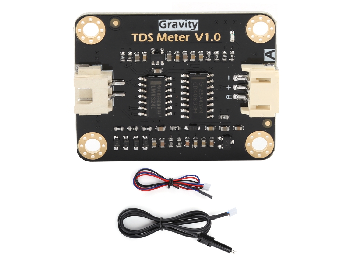 Medição Tds Sonda Impermeável Sensor Condutividade Água Placa Adaptadora Sinal Analógico