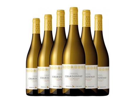 Vinho branco PIRINEOS Chardonnay Somontano Jovem (0.75 L - 6 Unidades)