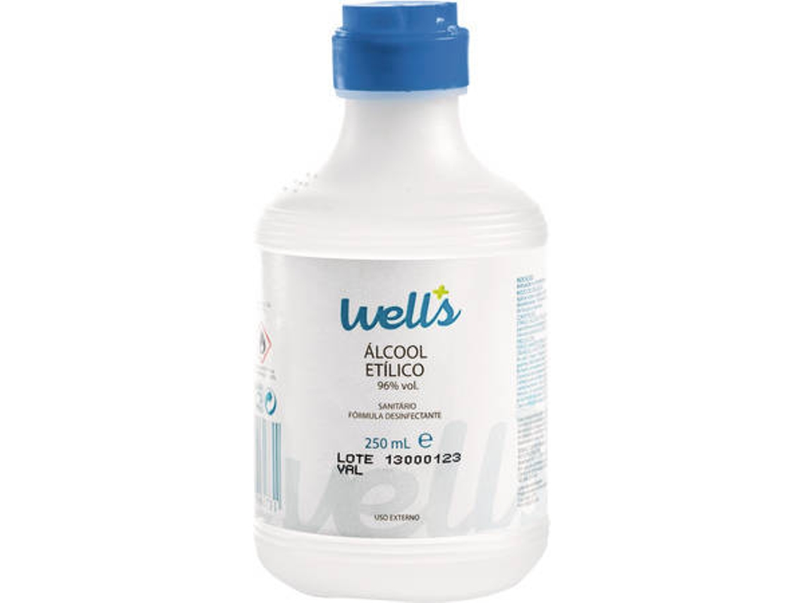 Álcool Etilico  WELLS 96% Sanitário