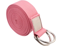 Faixa Elástica Longa De Ioga Abaodam, Rosa, Para Exercícios E Treinos