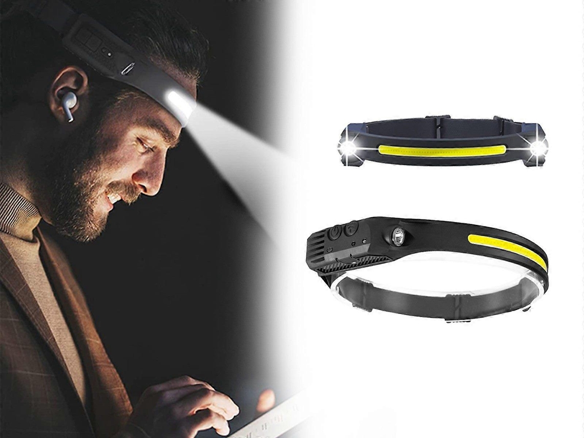 X Faróis Com Sensor De Movimento Cob Recarregáveis ​​para Camping Olysi Shop