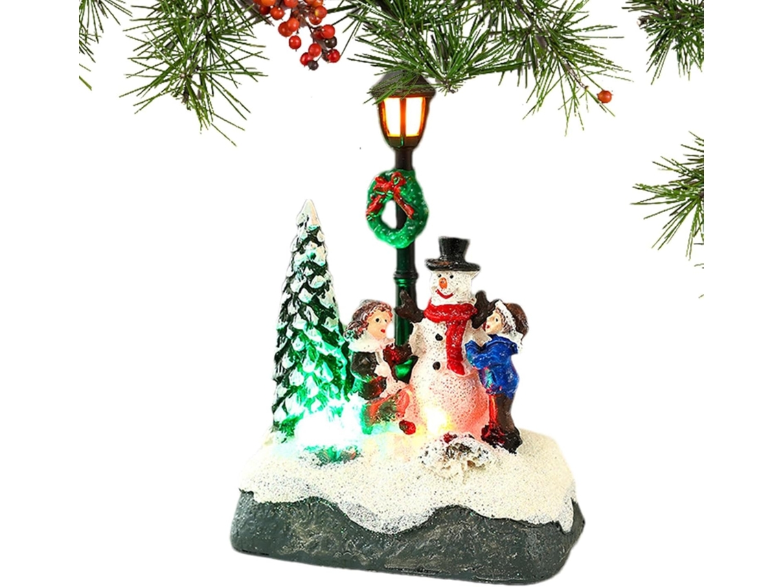 Casas De Natal Para Vila | Casa Com Led Para Decoração Festiva | Decoração De Natal Iluminada