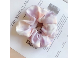 2026 scrunchies de Tecido Brilhante Roxo Tie Dye