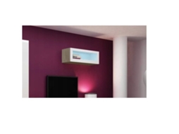Cama Cabinet Vigo 90 Vidro 90/35/32 Sonoma/branco Brilho Cama Meble